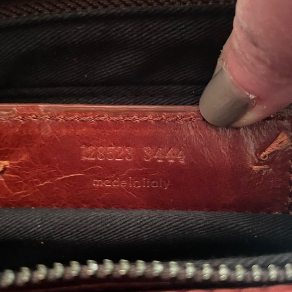 Vintage Y2K Balenciaga Paris City Leather boho bag with fringe and accessories - Picture 13 of 13